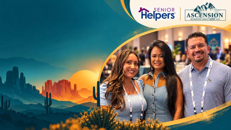 Ascension Business Solutions at the Senior Helpers Conference 2026 in Tucson, connecting with home care leaders and agency owners.