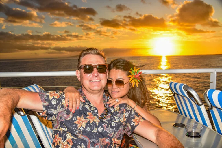 Regina Asuncion enjoying sunset time with family, representing how home care owners can reclaim personal time through delegation and stronger operational support.