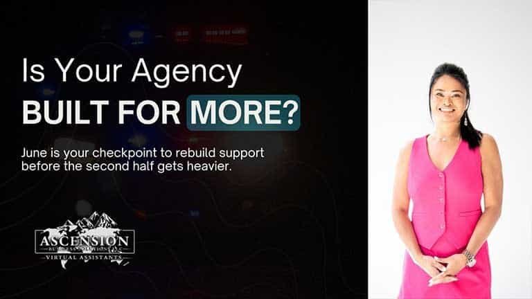 Blog thumbnail for Ascension Business Solutions article titled “Is Your Agency Built For More?” about rebuilding support systems for home care agencies mid-year.
